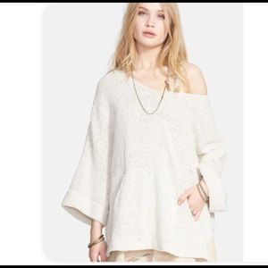 Free People You Found Me Oversized Sweater Small